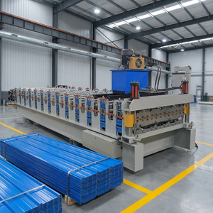 Máquina de Fabricación de Láminas <span class=keywords><strong>para</strong></span> Techos de Doble Capa de Alta Velocidad y <span class=keywords><strong>Mejor</strong></span> Calidad, Máquina Automática de Paneles <span class=keywords><strong>para</strong></span> Techos de Doble Capa de Alta Calidad - Product Image 1