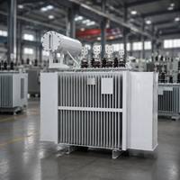 Transformateur immergé dans l'huile à faible perte de puissance, à noyau en acier CRGO, en cuivre, pour distribution, 11 kV, 500 kVA, modèle S13-M, personnalisé directement de l'usine