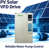 Variateur de fréquence Easydrive GT35 à contrôle vectoriel triphasé et monophasé pour pompe solaire, système photovoltaïque 0,75 kW-35 kW, moteur 230 V/460 V/480 V