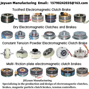 DDL3 Electromagnetic Clutches With Fast Response DC12V/24V For Active And Driven Coupling And Disengagement With High Quality