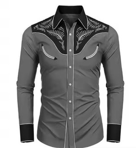 Nuova Moda 2026: Camicia da Uomo con Stampa 3D Western, Maniche Lunghe e Colletto, <span class=keywords><strong>Abbigliamento</strong></span> <span class=keywords><strong>Casual</strong></span> da Club e Streetwear - Product Image 6