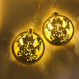 Ramadan lumières Eid décoration lune étoile <span class=keywords><strong>Led</strong></span> chaîne EID Mubarak décoration de la maison fée <span class=keywords><strong>guirlande</strong></span> déco 2025 Ramadan Kareem - Product Image 4
