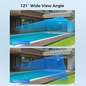 Cámara de Seguridad POE Hiseeu AI de 12MP, 8MP 4K, Detección Humana, Visión Nocturna en Color, IP67 Impermeable, CMOS, Gran Angular, YHB12-PA AI-e - Product Image 5