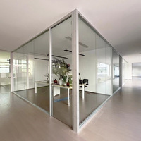 2025 Offre Spéciale plein haut bureau séparateur cloison prix personnalisé modulaire en aluminium bureau cloison avec porte