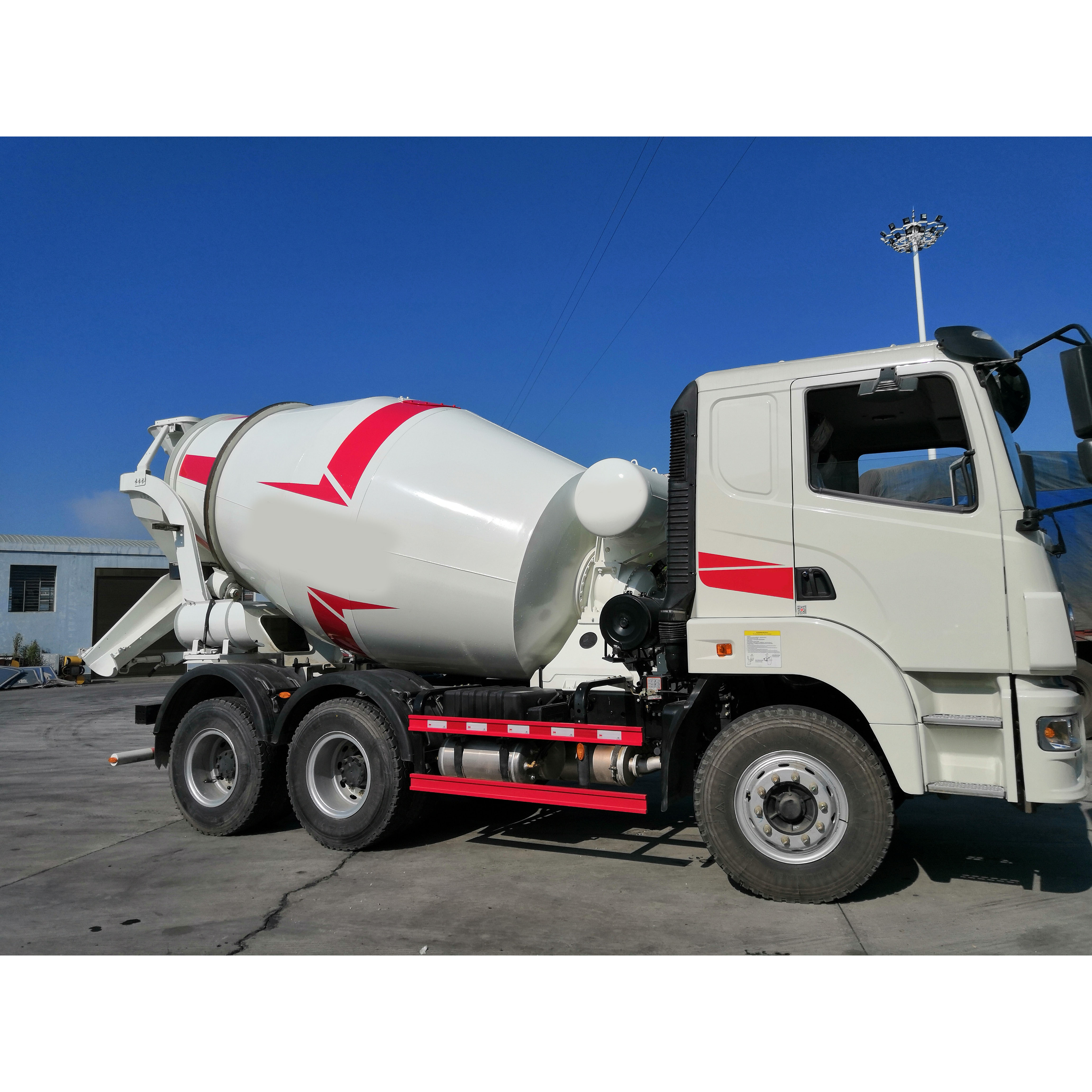 10 Cbm смеситель Грузовик SY310C-6W Бетономешалка цена в Salvador