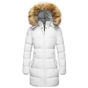 2021 di alta qualità su ordinazione inverno moda donna piumino lungo <span class=keywords><strong>con</strong></span> <span class=keywords><strong>cappuccio</strong></span> di <span class=keywords><strong>pelliccia</strong></span> Plus Size - Product Image 1