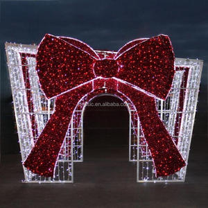 Motif lumineux <span class=keywords><strong>de</strong></span> <span class=keywords><strong>Noël</strong></span> en LED 3D pour l'extérieur, éclairage <span class=keywords><strong>de</strong></span> chemin pour les fêtes d'hiver, décoration <span class=keywords><strong>de</strong></span> passage piétonnier - Product Image 2