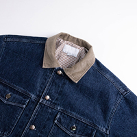 Veste d'hiver personnalisée pour homme, style américain, boutonnée, isolée, avec empiècements matelassés, personnalisable