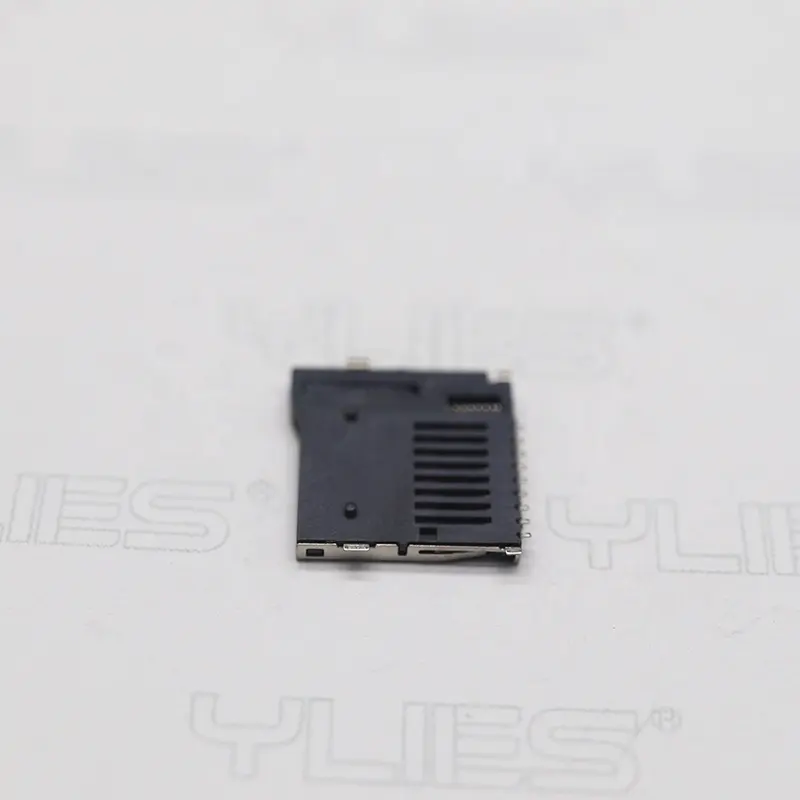 Micro Sd Memory Card Slot For Automotive Socket Push TF SD Card Push Type SMD T Flash Amphenol Terminals Connector