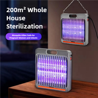 JZ 2025 ménage UV Anti-moustique lampe ABS matériel à semi-conducteurs attrape-mouches 395nm onde lumineuse parfum aromatique écologique