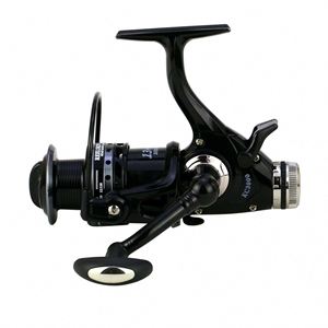 New Arrival REELSKING Double Brake Design Spinning <b>Fishing</b> Reel Aluminum Alloy Plastic Left Right 13+1BB 5.2:1 Gear Ratio 8KG - Product Image 3