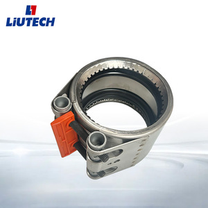 Conectores rectos de diámetro igual LiUTECH, accesorios metálicos para sellos de compresores de tornillo - Product Image 3