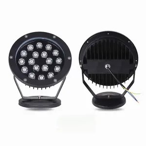 Air mancur kolam renang bawah air Led, lampu peringatan keamanan derek atas kepala Ac12V putih 3W 6W 9W