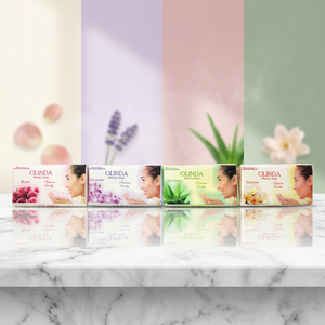 Savon de beauté Olinda, collection rose, lavande, aloe vera, jasmin - Product Image 3