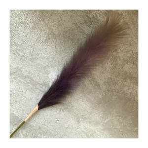 Hierba de Pampas de imitación Artificial Rosa Blanco Beige de alta calidad para decoración de galería de arte de tienda para Navidad Año Nuevo chino - Product Image 5