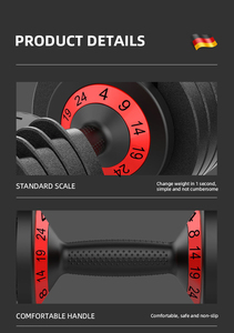 Haltères réglables de 55 lb (24 kg) et 40 kg en vente, fabriqués en Malaisie, Europe, Grèce, Royaume-Uni, Irlande - Product Image 5