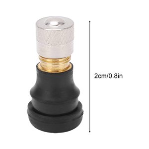 Tige de valve tubeless en caoutchouc massif, embout américain, pour remplacement et réparation - Product Image 2
