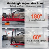 Outil de redressage de châssis mobile Uniliner UL-122, banc de redressage portable, conception à tirage rapide, machine de réparation de dommages de carrosserie automobile