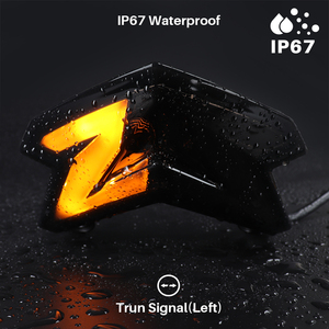 Feu arrière clignotant intégré à LED fumé foncé pour Kawasaki Z800 Ninja 125 <span class=keywords><strong>ZX6R</strong></span> <span class=keywords><strong>636</strong></span> - Product Image 5