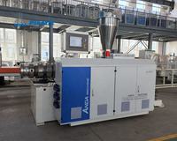 Anda Wpc Ligne de production de panneaux en PVC Wpc Pvc Great Wall Machine de fabrication de panneaux muraux cannelés à persiennes