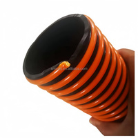 Tuyau d'aspiration industriel MUTRI en PVC renforcé en spirale, antistatique, résistant à la corrosion, haute pression, hautement élastique, à nervures externes