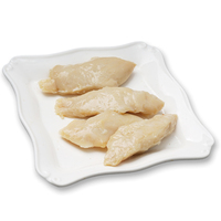 Poulet bouilli naturel nourriture humide cuisson à la vapeur poulet rôti sein chien friandises chat collations