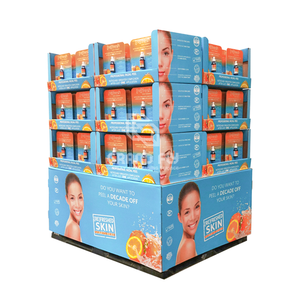 Rak <span class=keywords><strong>Display</strong></span> Snack Kardus Berdiri, Rak <span class=keywords><strong>Display</strong></span> Makanan Hewan Peliharaan dari Kertas Bergelombang, Rak <span class=keywords><strong>Display</strong></span> Pop Up untuk Toko Retail - Product Image 4