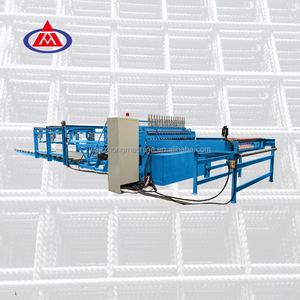 Volautomatische Versterkende Stalen Wapening Gaas Lasmachine Constructie Plc Motor Gaas Maken Machines Detailhandel - Product Image 1