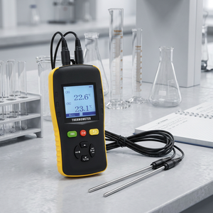 Termómetro Higrómetro Digital Portátil PT100, Instrumento de Alta Sensibilidad para Medir Temperatura y Humedad, Registrador de Datos de Temperatura - Product Image 3