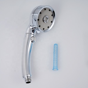 Pommeau <span class=keywords><strong>de</strong></span> <span class=keywords><strong>Douche</strong></span> Micro-bulles Haute Efficacité à 6 Niveaux pour Nettoyage en Profondeur et Soin <span class=keywords><strong>de</strong></span> la Peau, <span class=keywords><strong>Plaque</strong></span> Frontale en Acier - Product Image 1