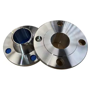 Customized loose floor threaded Weld Neck Flange precision stainless steel F316L 150# 6"SCH 10S pipe flange