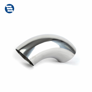 Vệ Sinh Bằng Thép Không Gỉ 3A SMS DIN Mông Hàn 45 90 88 92 Độ Uốn Ống Khuỷu Tay - Product Image 2