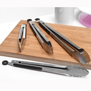 <span class=keywords><strong>Pince</strong></span> à griller en acier inoxydable pour servir les aliments et les desserts, pinces à <span class=keywords><strong>barbecue</strong></span>, <span class=keywords><strong>pince</strong></span> à aliments en métal pour la cuisson - Product Image 4