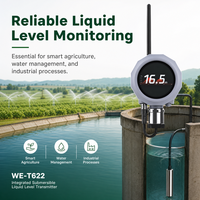 Transmetteur Submersible IP67 sans Fil LoRa 4G OEM pour Surveillance du Niveau d'Eau, Alimenté par Batterie 17000mAh, pour Ferme Intelligente (Vente en Gros)