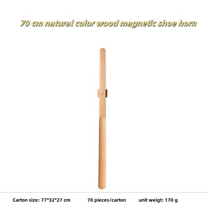 Calzascarpe <span class=keywords><strong>in</strong></span> <span class=keywords><strong>legno</strong></span> di lunghezza 55/70 CM di <span class=keywords><strong>legno</strong></span> magnetico calzascarpe faggio Lifter LOGO personalizzato <span class=keywords><strong>legno</strong></span> di faggio corna lunghe - Product Image 5