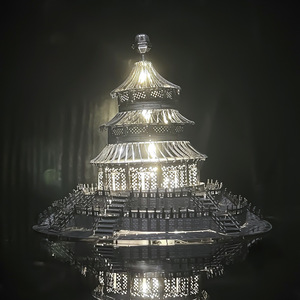 Tự làm thủ công 3D Câu Đố kim loại người lớn mô hình ba chiều lắp ráp đồ chơi giáo dục sáng tạo khó làm - Product Image 4