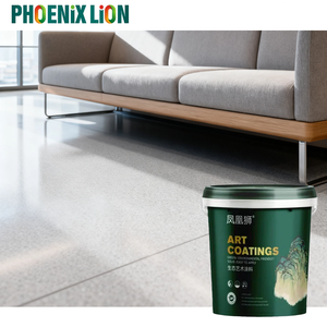 Recubrimiento Líquido Epóxico Autonivelante Phoenix Lion con Arena de Color para Pisos y Paredes, Pintura Artística Fácil de Aplicar con 10% de Descuento - Product Image 4