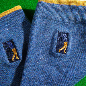 Chaussettes de <span class=keywords><strong>golf</strong></span> brodées pour hommes, chaussettes en coton décontractées à contraste de couleurs, chaussettes de sport de luxe, fabrication OEM, vente en gros - Product Image 5
