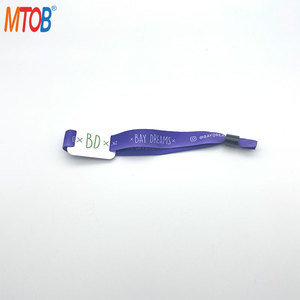 Thụ động 13.56MHz NFC dệt vải dây đeo cổ tay RFID F08 dây đeo cổ tay cho không dùng tiền mặt lễ hội - Product Image 1