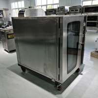 Four à circulation d'air chaud personnalisé à 5 ou 10 plaques, humidification par pulvérisation, chauffage uniforme, multifonctionnel, pour boulangerie, en acier inoxydable 304