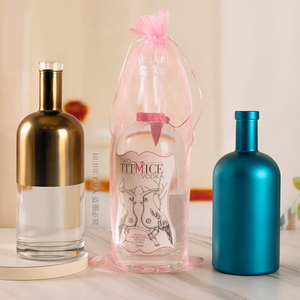 Factory Made 700ml <strong>750ml</strong> 1000ml Arizona Glass <strong>Bottles</strong> Classic Vodka Spirits <strong>Bottle</strong> with Cork - Product Image 6