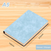 Cuaderno Personalizado A5 con Tapa Blanda de Cuero PU, 100 Páginas Rayadas, Diario para Negocios, Oficina, Escuela, Venta al Por Mayor