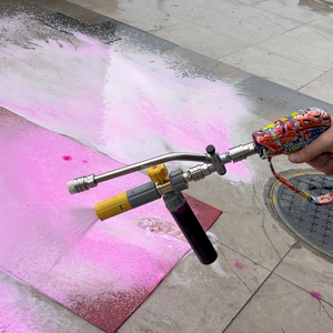 Nettoyeur de voiture haute pression en plastique avec connecteur 1/4 et interrupteur, mini canon à mousse 100 ml pour lavage auto - Nouveau - Product Image 5