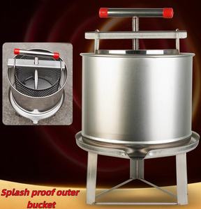 Nouvelle presse à miel à bord courbé en maille + <span class=keywords><strong>plaque</strong></span> de pression + garde-boue pour les fermes apicoles meilleure presse à <span class=keywords><strong>cire</strong></span> - Product Image 4