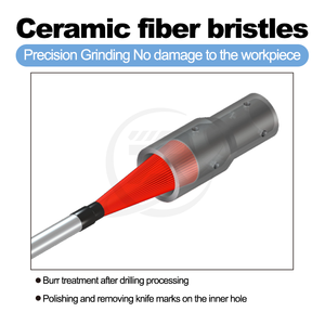 <span class=keywords><strong>Brosse</strong></span> de meulage à trous croisés authentique Xebec A12 A33, cylindre pour éliminer les marques de couteau, <span class=keywords><strong>tige</strong></span> en fibre d'alumine industrielle - Product Image 6