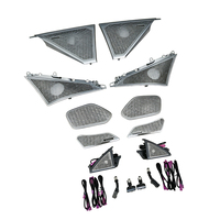 Berlaku untuk BMW Seri 5 G68 Cover Speaker Berlampu Trim Lampu Ambient Interior Mobil Aksesoris Dekorasi Otomatis