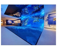Écran LED intérieur haute définition P2P2.5 pour hôtel, panneau d'affichage LED fixe, mur vidéo 4K 8K pour salle de réunion et salle TV