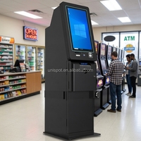 Skyriser Lightning Oyun Kabini Favori Makaralar Beceri ATM'si Nakit Dağıtıcı Makinesi Bilet Kullanım Ödeme Kiosku SDK