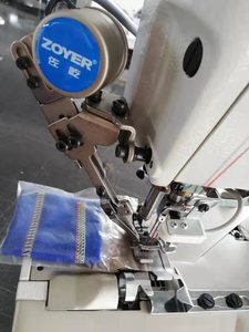 ZY600-35BBDA Zoyer Small Flat Bed Rollededdge Stretch Auto Trimmer Interlock <b>Sewing</b> Machine High Speed Industrial <b>Sewing</b> Machine - Product Image 3