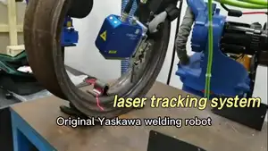 Endüstriyel robot KAYNAK MAKINESİ yaskawa AR1440 araba boody robot kaynak paslanmaz çelik